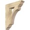 Ekena Millwork Legacy Traditional Rough Sawn Bracket, Douglas Fir, 4"W x 18"D x 22"H BKT04X18X22LEC01RDF - alternate 1